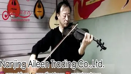 솔리드 스프루스 상판 또는 에보니 지판 학생용 비올라(LG104)